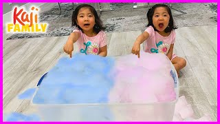 Foam Bubbles Soap Easy DIY Science Experiments for kids [upl. by Ynove]