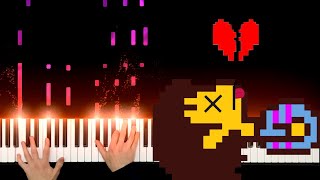 Determination  Undertale Piano Cover [upl. by Ardnassela]