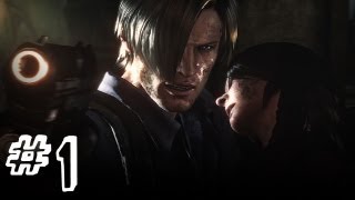 Resident Evil 6 Gameplay Walkthrough Part 1  Leon  Helena Campaign Chapter 1 RE6 [upl. by Yezdnil]