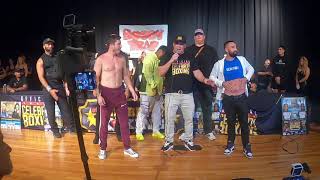 Paulie Malignaggi amp Corey B roast each other during trash talk at Celebrity Boxing press conference [upl. by Shimberg]