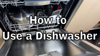 How to Use a Dishwasher [upl. by Hsitirb]