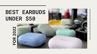 Best Wireless Earbuds under 50 2022 [upl. by Ilka]