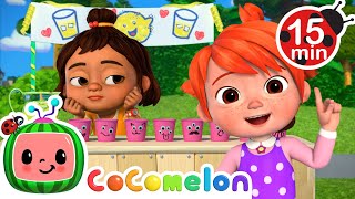 Summer Lemonade Stand with my BFF  MORE CoComelon Nursery Rhymes amp Kids Songs [upl. by Hanauq669]