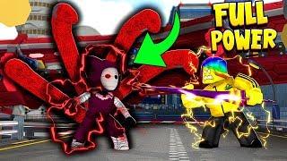 I used FULL POWER against the 1 FINAL BOSS Roblox [upl. by Toffic92]