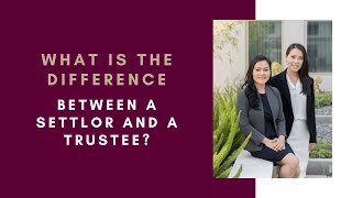 What is the difference between a settlor and a trustee  AskAmity Episode 111 [upl. by Gonzalez]