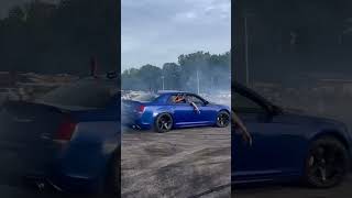 Hellcat Chrysler 300 Gets Wide While Drifting😳🔥 [upl. by Garzon114]