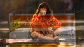 General Foods International Coffees Kahlua amp Creme Commercial 1987 [upl. by Nivlen19]