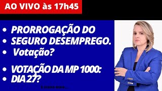 Atualização prorrogação do seguro desemprego Reunião da CODEFAT MP 1000 EM PAUTA DIA 27 [upl. by Oker201]