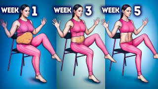 EASY TO DO  CHAIR WORKOUT [upl. by Saphra]