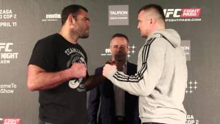 Gabriel Gonzaga Mirko Cro Cop faceoff in Krakow [upl. by Ricki635]