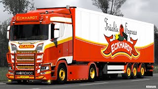 ETS2 Mods v149  Kriechbaums Scania Next Gen Open Pipe V8 sound 20  ETS2 Mods [upl. by Hafirahs]