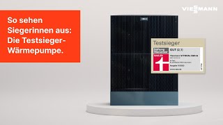 So sehen Siegerinnen aus die Wärmepumpe Vitocal 250A I Viessmann [upl. by Erapsag]