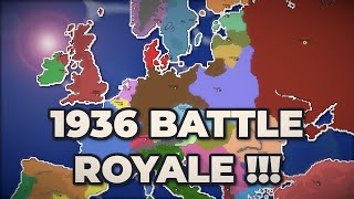 1936 BATTLE ROYALE für EUROPA 3000 Jahre  Ages of Conflict [upl. by Kemppe925]