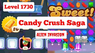 Candy Crush Saga Level 1730  Hard Level [upl. by Junko]