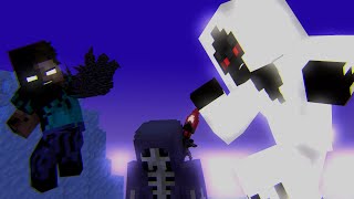 Entity 303 and Dreadlord vs Herobrine  A Minecraft Music Video Part 2 [upl. by Harret937]