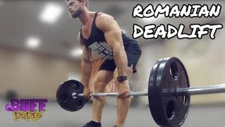 How to Perform Romanian Deadlift  Hamstring Leg Exercise [upl. by Alyks]