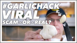 How To Do The GarlicHack Garlic Peeling TRICK Secret Revealed [upl. by Eidurt]