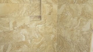 Whole ceramic tile bathroom in less than ten minutes [upl. by Enirhtac]