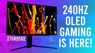 How Good is 1440p 240Hz OLED  LG 27GR95QE Review [upl. by Essile]