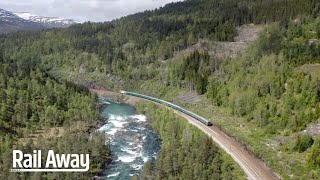 Adembenemende reis per boot en trein langs de fjorden naar Bergen in Noorwegen 🇳🇴⛴  Rail Away 🚞 [upl. by Latsirhc947]