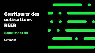 Sage Paie et RH Canada  Configurer des cotisations REER [upl. by Elohcin402]