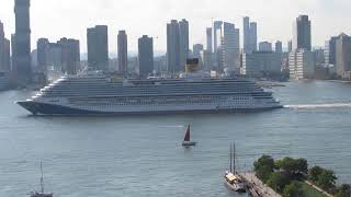 Carnival Venezia Leaving NYC 91424 [upl. by Canale802]