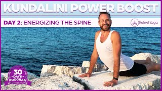 Day 2 Energizing the Spine  30 Day Kundalini Power Boost [upl. by Rehm659]