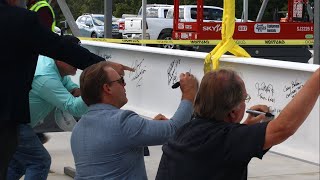 Ellis County Precinct 2 SubCourthouse TopOut Ceremony on July 30th 2024 [upl. by Iggem]