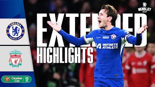 Chelsea 01 Liverpool  Cup FINAL 2024  Carabao Cup Extended Highlights [upl. by Aicelet]