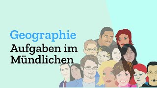 Diese Aufgaben erwarten dich in der mündlichen Prüfung in Erdkunde im Abitur  Geographie Abi [upl. by Aleina]