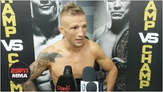 TJ Dillashaw Cut to 125 ‘easier than I thought’  ESPN MMA [upl. by Zoi947]