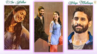 Evo Evo Kalale Status💞  Sai Pallavi  Naga Chaitanya  Love Story Song  Evo Evo Full Screen Status [upl. by Portuna]