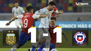 Argentina 11 Chile  Eliminatorias a Qatar 2022  Fecha 7 [upl. by Elrae]