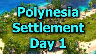 Forge of Empires Polynesia Settlement  Day One First Impressions of the Brand New Settlement [upl. by Simpson]