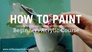 Beginners Acrylic Painting Course [upl. by Launcelot96]