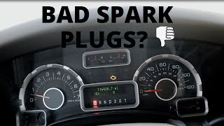 SYMPTOMS OF BAD SPARK PLUGS [upl. by Koser]