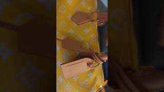 Louis Vuitton x Pharrell Williams Speedy P9 Bandoulière 40 Yellow In Hand [upl. by Anilatak603]