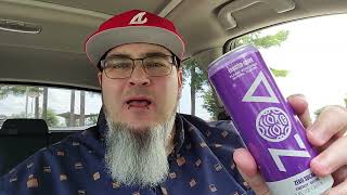 Zoa  Frosted Grape Energy Drink Review [upl. by Ocirrej685]