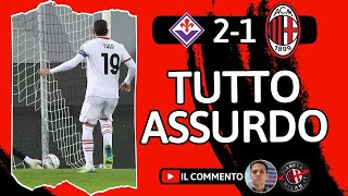 SIAMO I FESSI PIÙ GRANDI DEL MONDO 😤 FIORENTINAMILAN 21 PARTITA SENZA SENSO 🤯🔴⚫️ [upl. by Goldy]