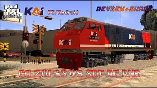 ReviewShare Gta Sa Lokomotif CC 201 83 48 SDT AC RNB [upl. by Anes639]