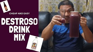 How To Make A Destroso Cocktail  Red Horse  Gin [upl. by Doria]