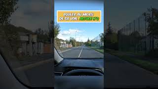 2ème astuce pour rouler au milieu de sa voie autoecole permisdeconduire tutorial astuce [upl. by Harvie584]