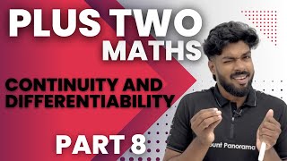 PLUS TWO MATHEMATICS  chapter 5  CONTINUITY AND DIFFERENTIABILITY  class 12  Kerala  part 8 [upl. by Zzabahs]