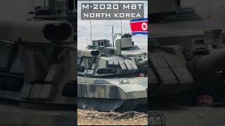 North Korea new tank M2020 MBT militarytechnology tank [upl. by Eserahc]