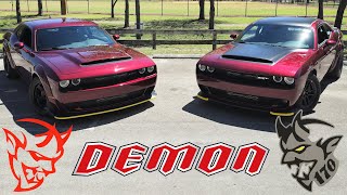 Dodge Demon Vs Demon 170  Direct Comparison amp Review [upl. by Bergstein895]