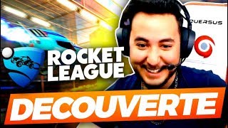 DECOUVERTE DE ROCKET LEAGUE  ft Yannou amp Mickalow [upl. by Zacharie]