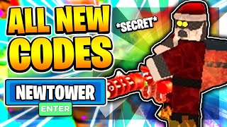 ALL NEW SECRET WORKING CODES in TOWER BATTLES  Tower Battles Update Codes Roblox [upl. by River]