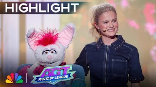 Darci Lynne SURPRISES the judges with an UNEXPECTED performance  AGT Fantasy League 2024 [upl. by Ahtrim]