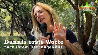 “Ich freue mich WAHNSINNIG auf die FAMILIE”🥰 Dannis Fazit nach ihrem Auszug  LegendenDschungelcamp [upl. by Aiasi]