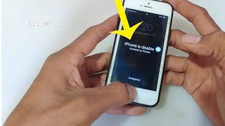 How to Fix iPhone is disable Connect to iTunes  EralPhone [upl. by Phelia198]